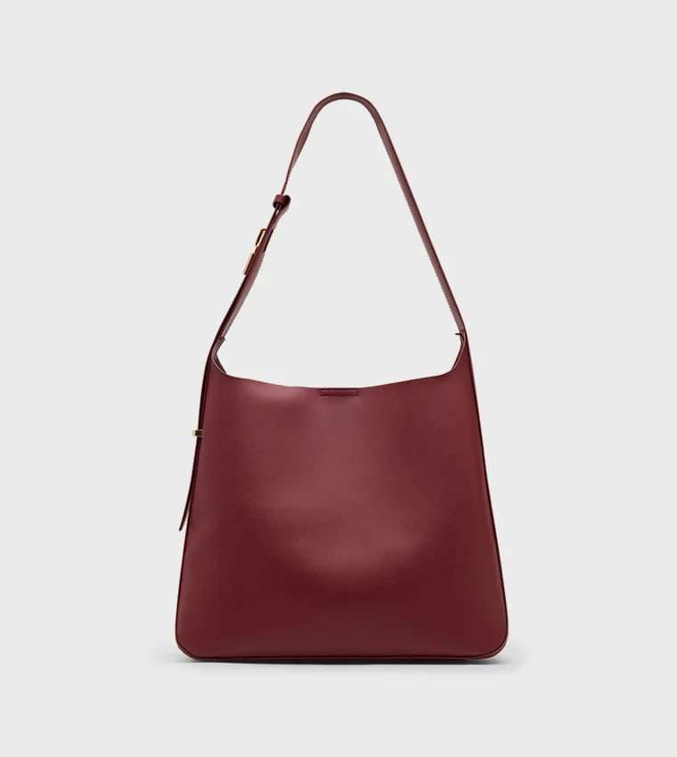 آن كلاين حقيبة كتف بتفاصيل شعار آن كلاين